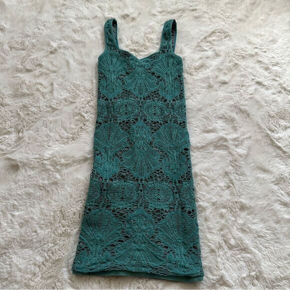 Intimately Free People FP blue medallion sleeveless slip mini bodycon tank dress - Picture 11 of 15